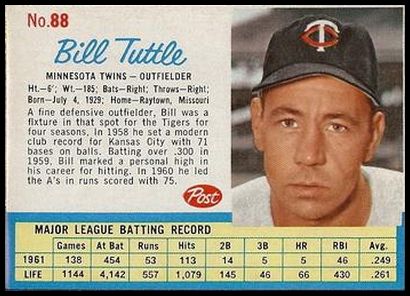88 Bill Tuttle